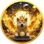 分红狗头 logo