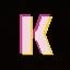 K logo