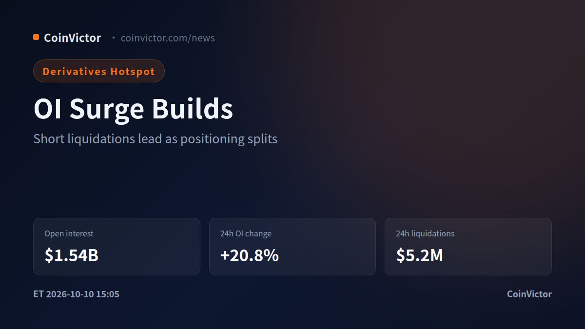 NEAR Protocol OI Surges 20.8% as Shorts Face a $4.6M Sweep